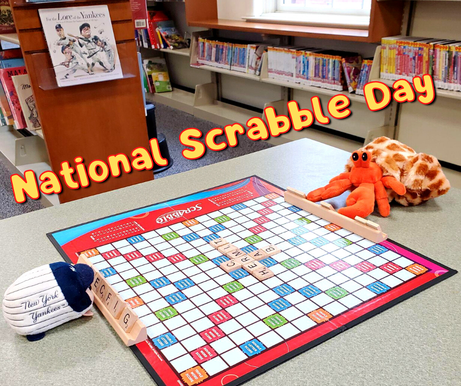 National Scrabble Day Library of the Chathams